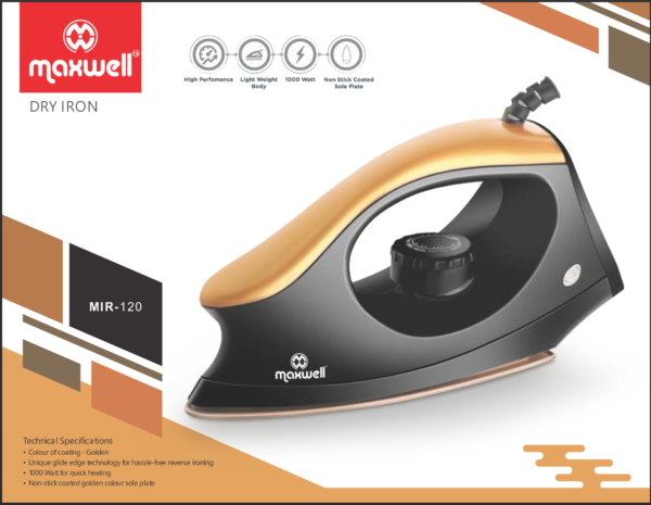 Elevate Your Wardrobe with Our Dry Clothing Iron