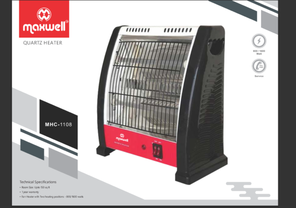 Maxwell MHC-1108 Quartz Heater