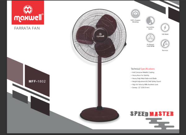 Maxwell MFF-1802 Farrata Fan
